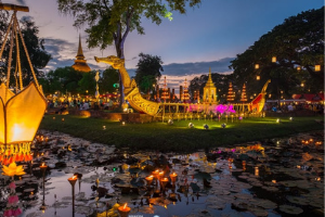 Festival delle lanterne in Thailandia